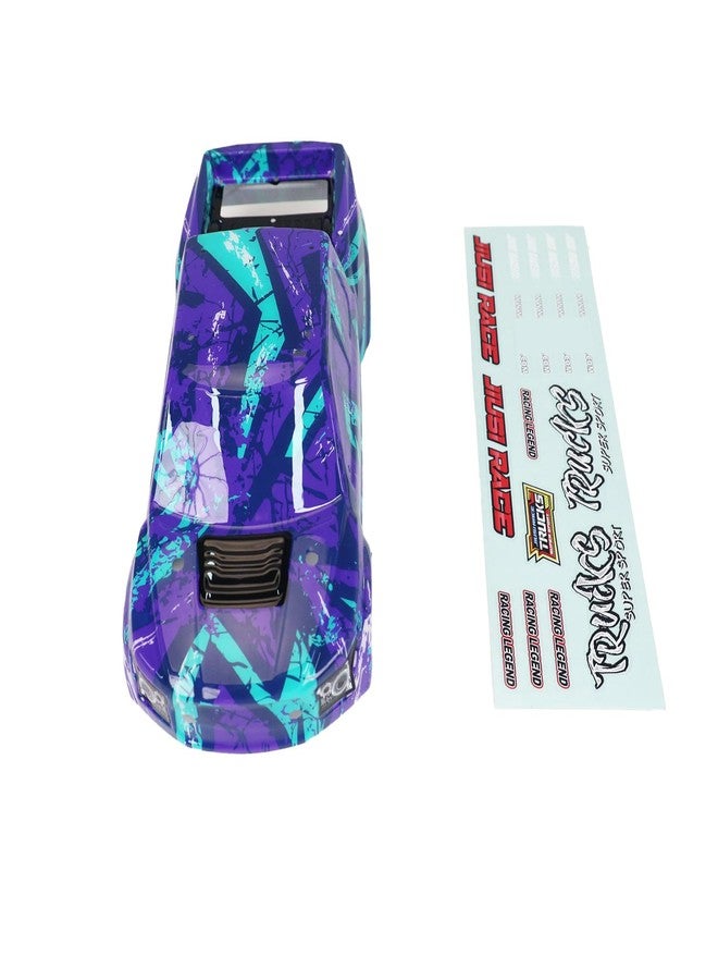 JIUSI Purple PC Body Shell & Magic Sticker for PT14R,Rc Cars Parts,Parts Number 16030-1 - Image 2
